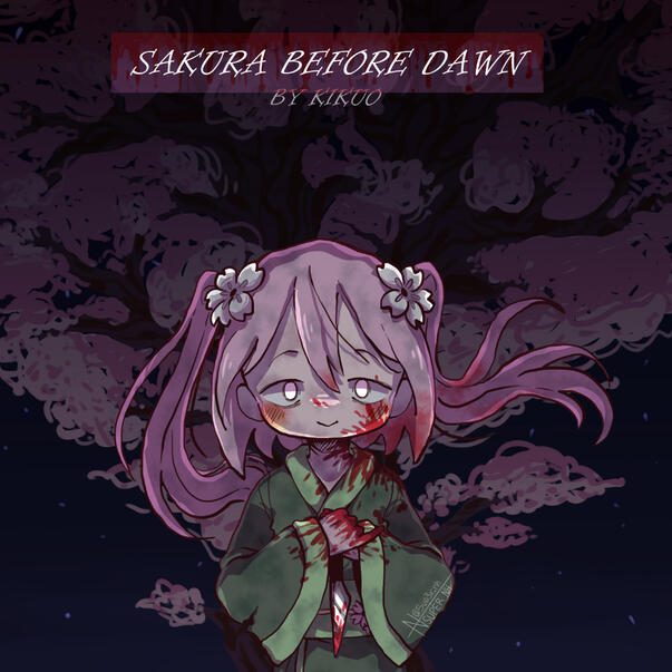 Sakura Before Dawn