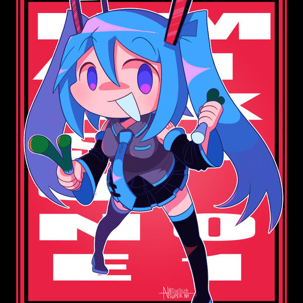 Miku Shirt Design